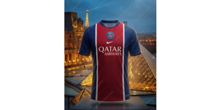 Le maillot domicile du Paris Saint-Germain pour la saison 26-27 a été dévoilé.