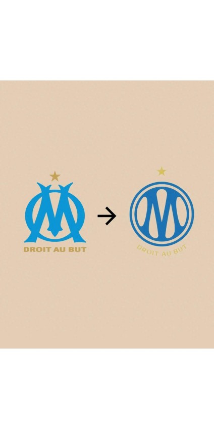 Nouveau Logo de l'Olympique de Marseille : Une identité visuelle tournée vers l'avenir