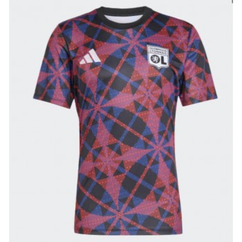 Maillot d'avant-match pour hommes de l'Olympique Lyonnais 25-26