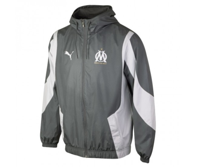 Veste d'avant-match Homme Olympique de Marseille 2023-24