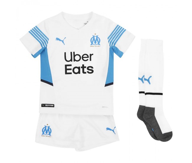 Kit Enfant Olympique De Marseille Domicile 2021-22