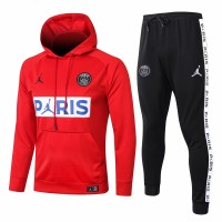 Survêtement de présentation de football Jordan X PSG rouge 2020