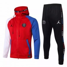 Survêtement Jordan X Psg Soccer Casual Fleece Presentation 2020 Rouge