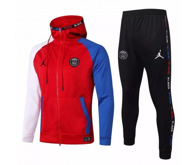 Survêtement Jordan X Psg Soccer Casual Fleece Presentation 2020 Rouge