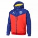 Veste PSG Jordan All Weather Windrunner Bleu Rouge 2020 2021