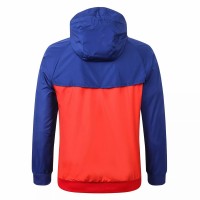 Veste PSG Jordan All Weather Windrunner Bleu Rouge 2020 2021