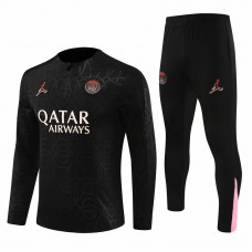 Survêtement de football technique d'entraînement PSG Jordan pour homme noir 2024-25
