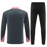 Survêtement technique d'entraînement de football PSG Jordan pour homme gris 2024-25