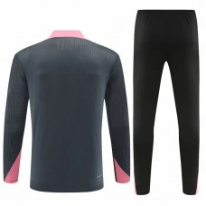 Survêtement technique d'entraînement de football PSG Jordan pour homme gris 2024-25