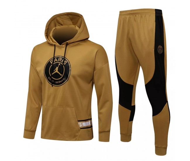 Survêtement technique d'entraînement PSG X Jordan Golden Hooded 2021-22