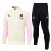 Survêtement de présentation d'entraînement PSG Jordan pour homme beige 2024-25