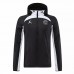 Veste de football PSG Jordan Homme Windrunner Noir 2022-23