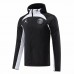 Veste de football PSG Jordan Homme Windrunner Noir 2022-23