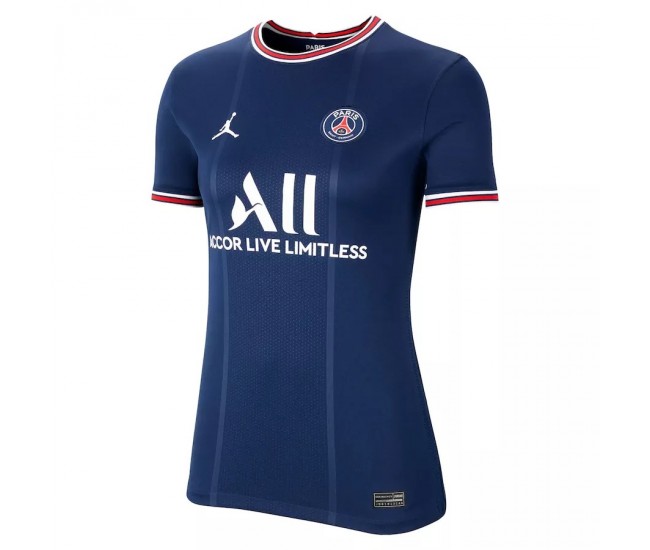 Maillot Domicile Paris Saint-Germain x Jordan Femme 2021 2022