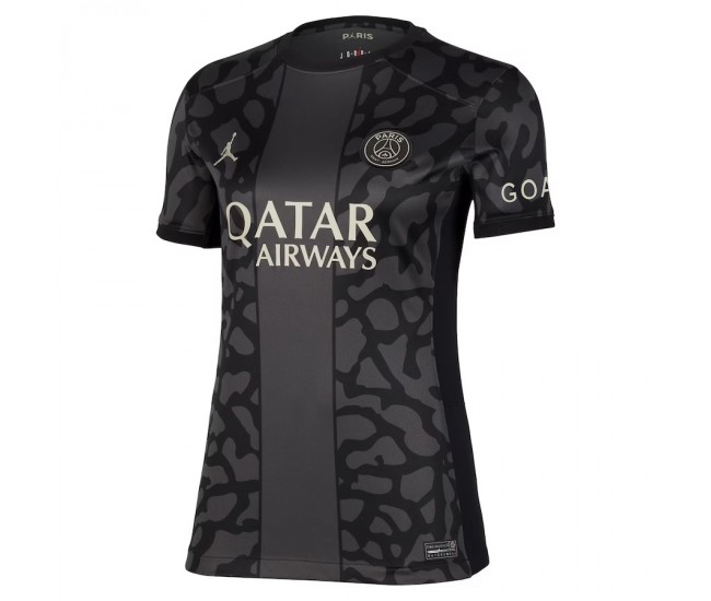 Maillot Troisième Paris Saint Germain Femme 2023-24