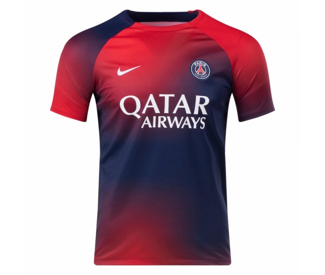 Maillot d'avant-match Paris Saint-Germain pour homme 2023-24