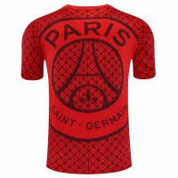 Maillot d'avant-match rouge Paris Saint-Germain pour homme 25-26
