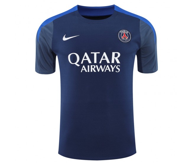 Maillot d'entraînement bleu marine Paris Saint-Germain pour homme 25-26