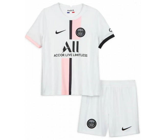 Tenue enfant Stade Paris Saint-Germain Extérieur 2021-22