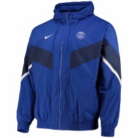 Veste à Capuche Paris Saint-Germain Strike Anthem Full-Zip Bleu