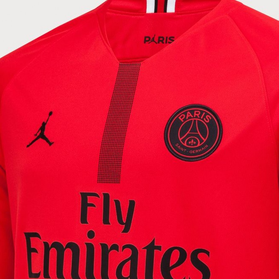 MAILLOT PSG JORDAN 18 19 GARDIEN MANCHES LONGUES Best Soccer