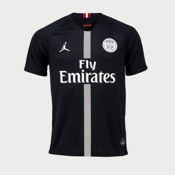 Psg black jordan best sale jersey