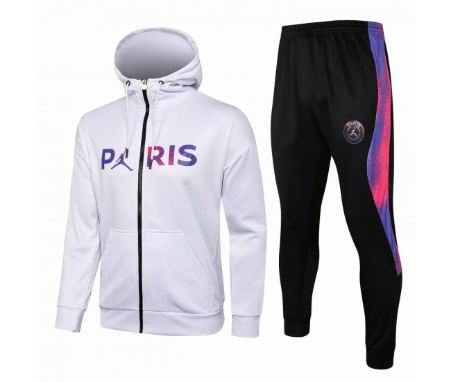 Survêtement PSG Jordan Soccer Presentation Blanc 2021 2022