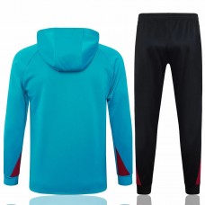 Survêtement de football technique à capuche PSG bleu pour homme 2024-25