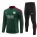 Survêtement technique d'entraînement de football PSG vert pour homme 2024-25