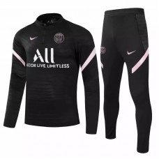 Survêtement technique de football Nike PSG Training 2021 Noir