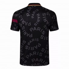 Polo d'entraînement PSG X Jordan Noir 2021 2022