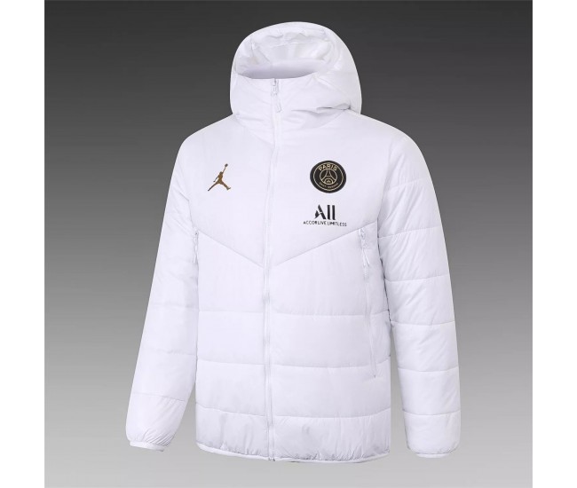 Veste d'hiver PSG X Jordan Training Blanc 2020 2021