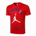 Maillot PSG X Jordan Wordmark Rouge 2021 2022