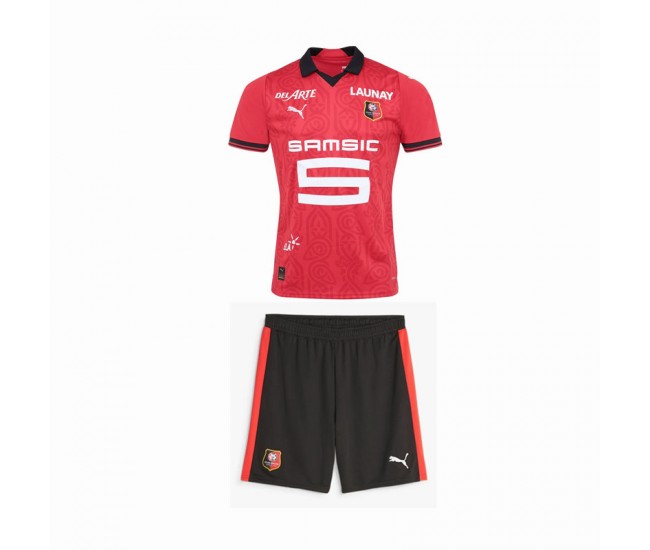 Tenue Enfants Stade Rennais Domicile 2023-24