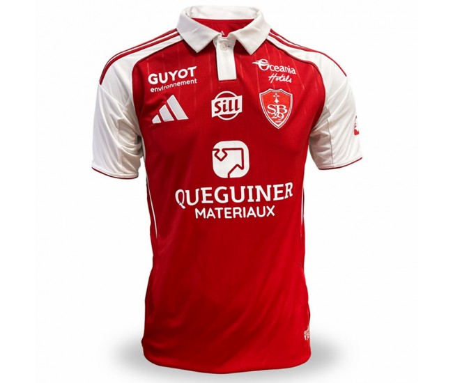Maillot Domicile Homme Stade Brest 25-26