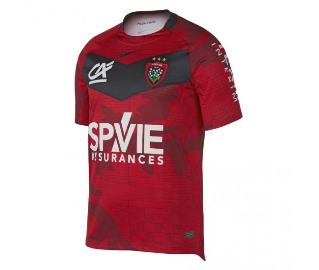 Maillot domicile de rugby du RC Toulon 2021-22