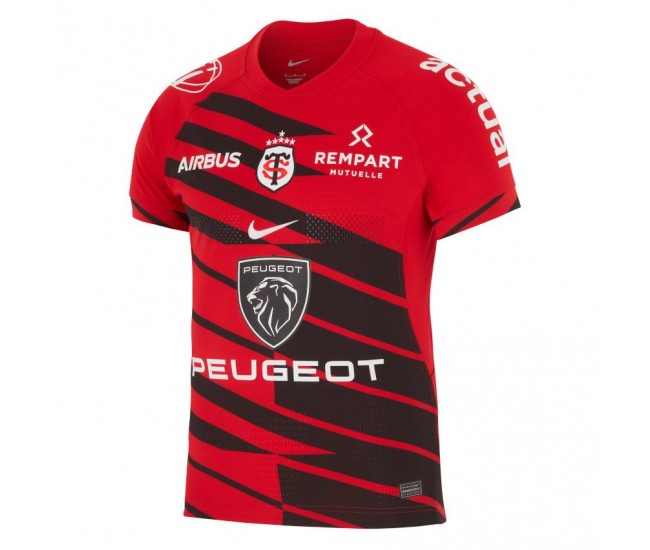 Maillot masculin du Toulouse Rugby Club pour le troisième championnat d'Europe 2024