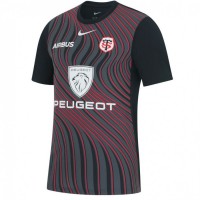 Maillot d'avant-match masculin du Stade de Toulouse 2023