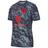 Maillot d'avant-match masculin du Stade de Toulouse 2022-23