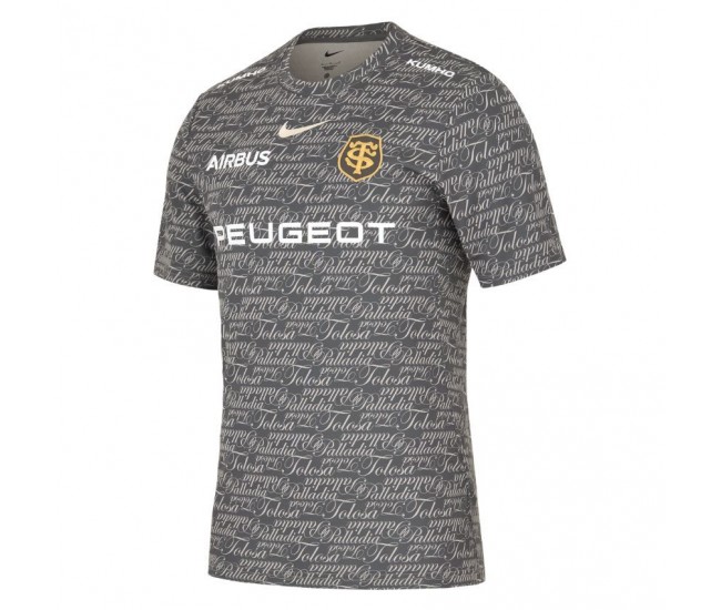 Maillot Rugby Avant Match Adulte Stade Toulousain 2026