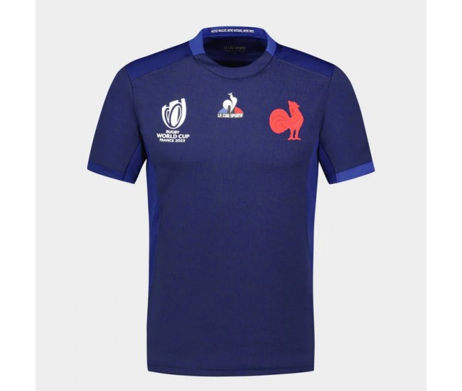 Maillot domicile de l'équipe de France masculine pour la Coupe du Monde de Rugby 2023