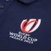 Polo homme en coton bleu marine France Rugby Rwc 2023