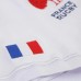 Polo blanc en coton pour homme France Rugby Rwc 2023