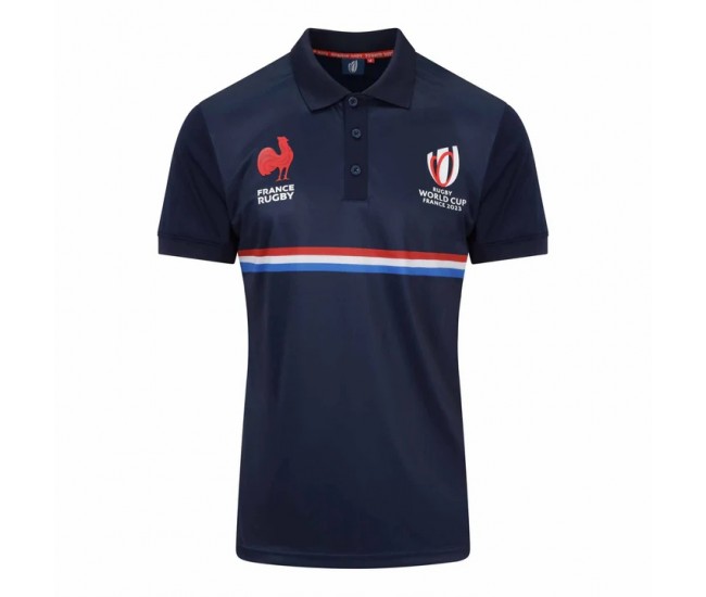Polo homme France Rugby Rwc 2023 en polyester