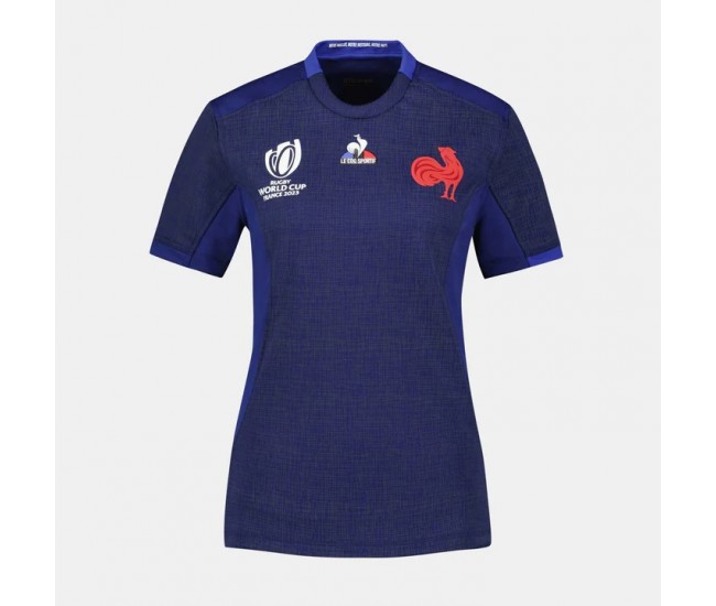 Maillot domicile féminin de l'équipe de France pour la Coupe du Monde de Rugby 2023