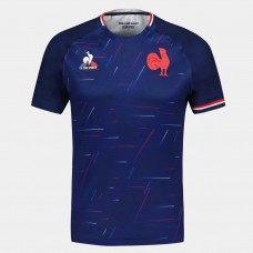 Maillot d'avant-match masculin de l'équipe de France de rugby à sept 2023 Maillot d'avant-match masculin de l'équipe de France de rugby à sept 2023