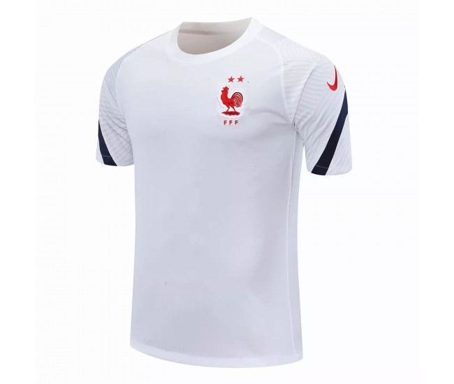 Maillot d'Entraînement France Blanc 2020 2021