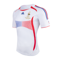 Maillot Rétro France Extérieur Blanc 2006