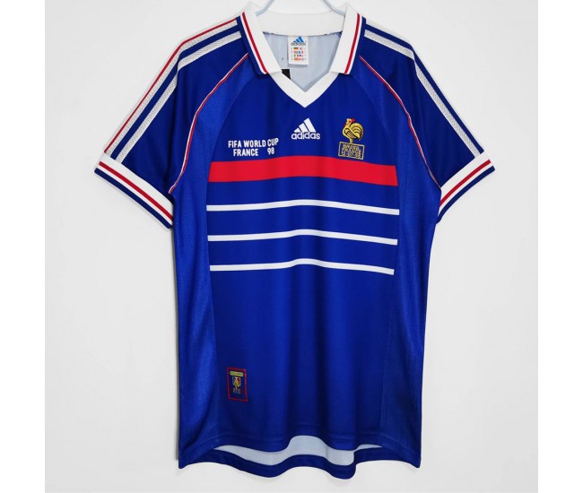 Maillot rétro de la France Coupe du Monde de la FIFA 1998
