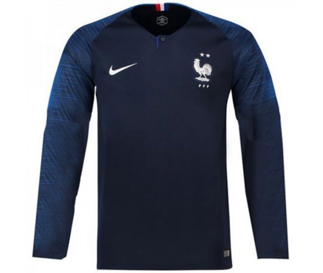 Maillot manches longues France 2018 Domicile